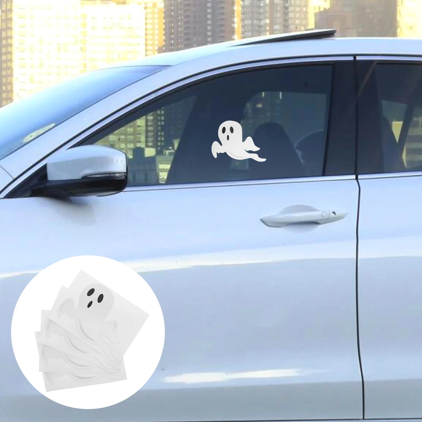 4pcs Ghost Window Stickers Decals Spooky Party Decorations Vehicle Universal Fit Easy Install Removable Durable Halloween Car
4pcs Ghost Window Stickers Decals Spooky Party Decorations Vehicle Universal Fit Easy Install Removable Durable Halloween Car