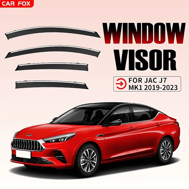 For JAC E J7 2019+ Car Window Visor Rain Sun Shade Awning Windshield Side Deflector Auto Accessories
For JAC E J7 2019+ Car Window Visor Rain Sun Shade Awning Windshield Side Deflector Auto Accessories