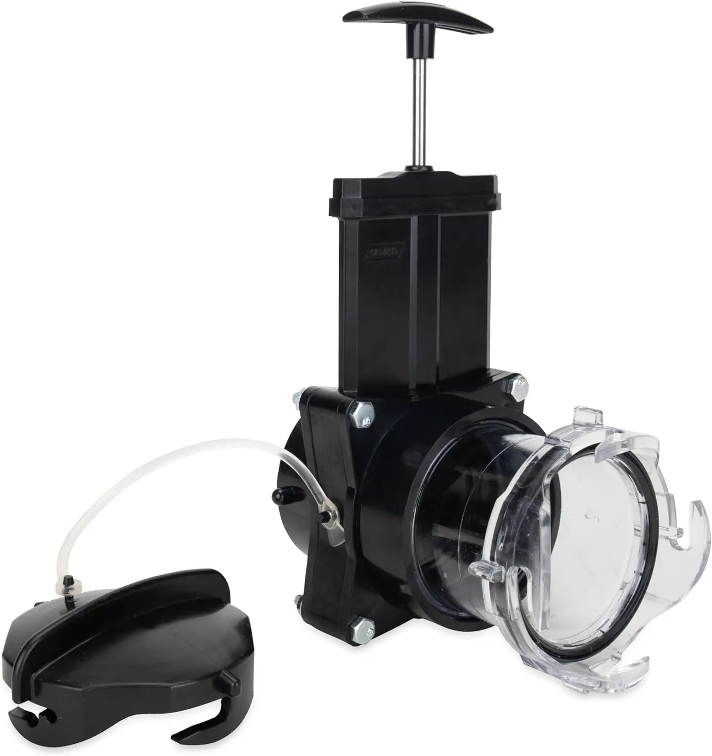 Camper/RV Gate Valve - Features Built-In 3.5-Inch Clear Adapter & 4 Bayonet Prongs - Fits 3-Inch Sewer Fittings
Camper/RV Gate Valve - Features Built-In 3.5-Inch Clear Adapter & 4 Bayonet Prongs - Fits 3-Inch Sewer Fittings