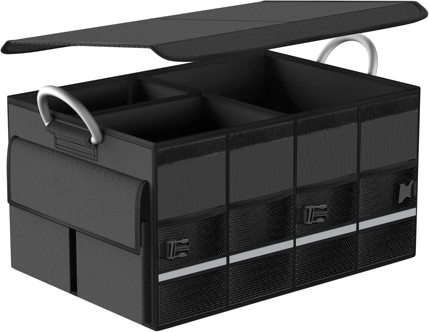 SUV Trunk Organizer with Removable Cooler, 1680D Waterproof Collapsible Storage for Car Accessories – Extra Large
SUV Trunk Organizer with Removable Cooler, 1680D Waterproof Collapsible Storage for Car Accessories – Extra Large