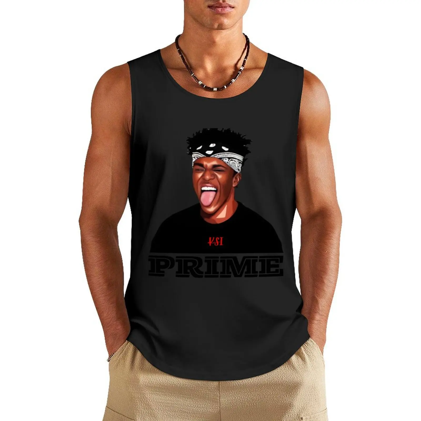 KSI Prime Tank Top sports clothes for men man sexycostume gym wear men Sleeveless men
KSI Prime Tank Top sports clothes for men man sexycostume gym wear men Sleeveless men
