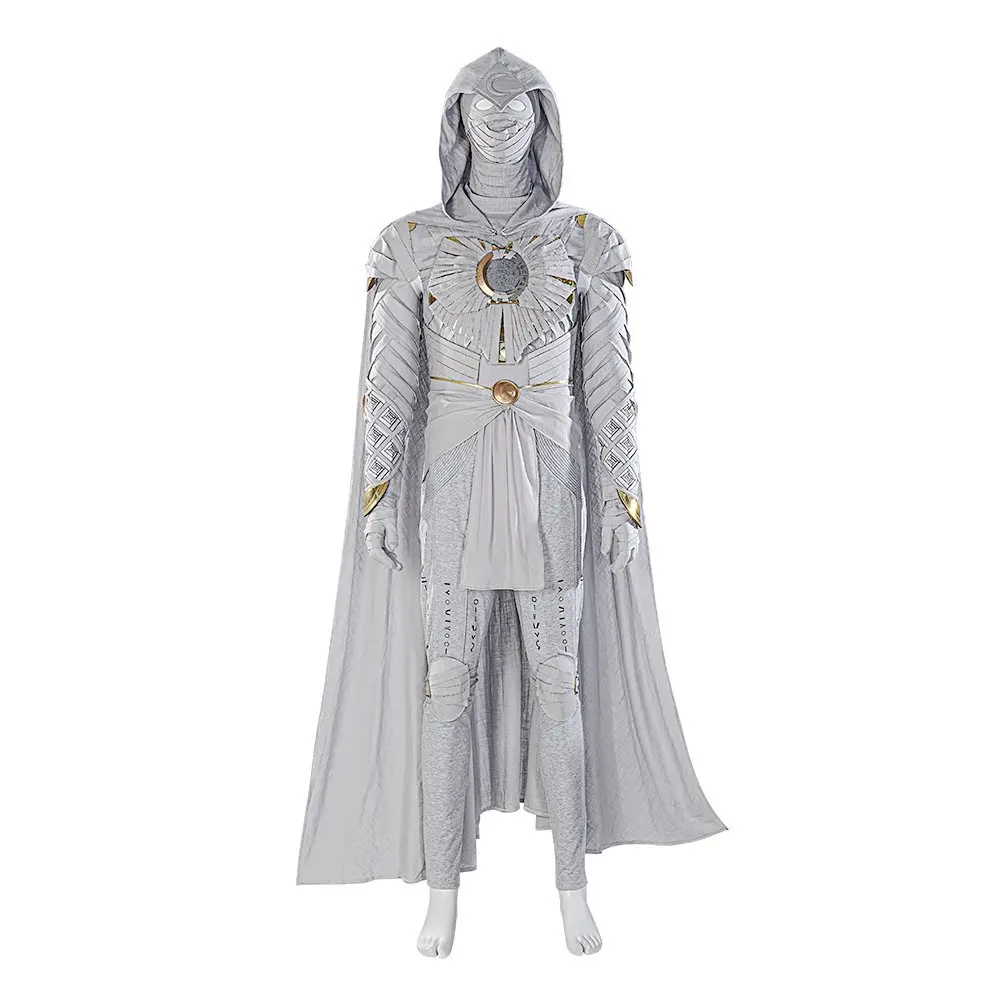 Moon Soldier Knight Cosplay Costume Fancy Marc Spector Armor Complete Outfit With Cape Halloween Party Costume White Knight
Moon Soldier Knight Cosplay Costume Fancy Marc Spector Armor Complete Outfit With Cape Halloween Party Costume White Knight