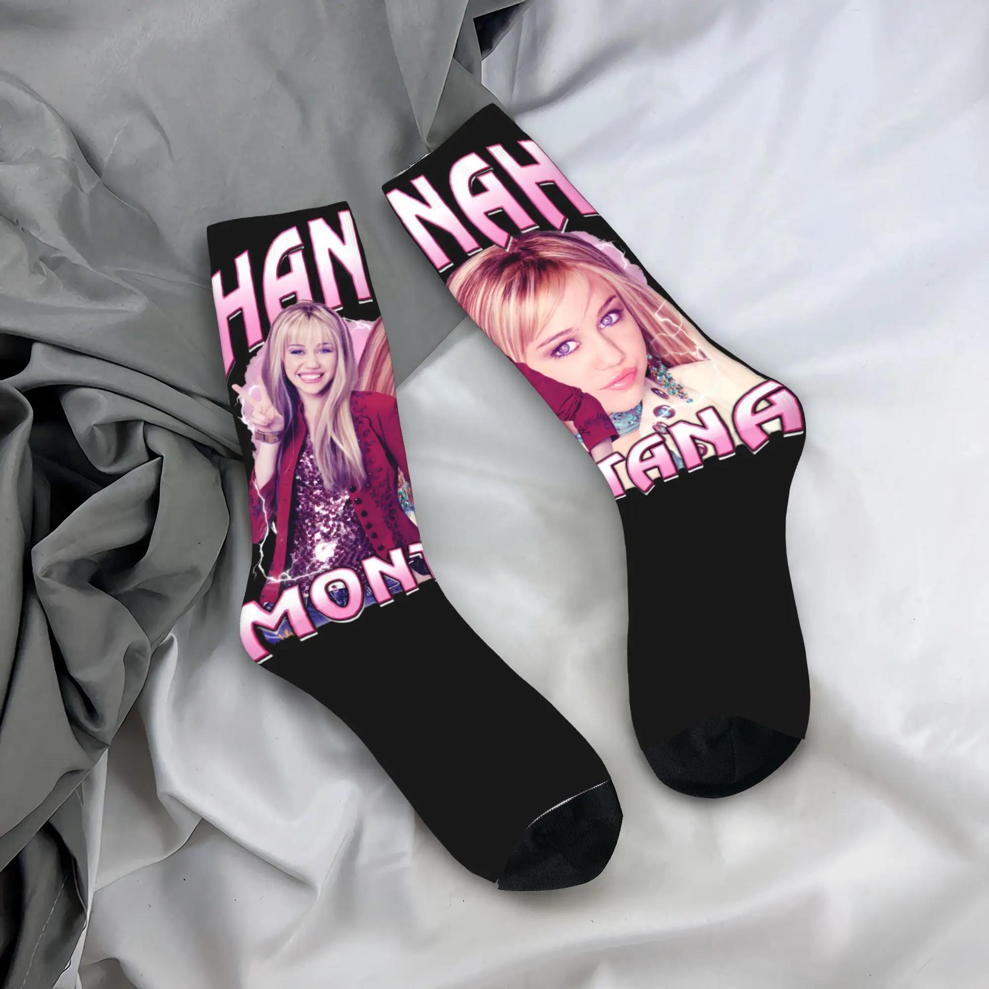 Hannah Montana 20Th Anniversary Comedy Socks Graphic Stockings Anti Skid Men Socks High Quality Winter Vintage Outdoor Socks
Hannah Montana 20Th Anniversary Comedy Socks Graphic Stockings Anti Skid Men Socks High Quality Winter Vintage Outdoor Socks