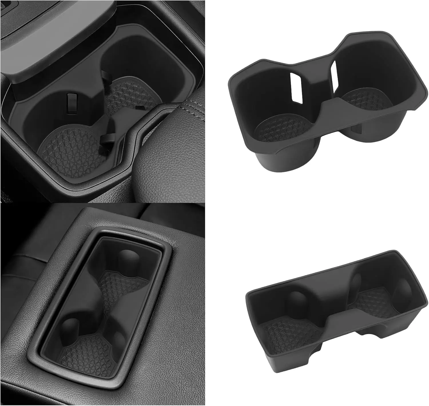 2PCS Cup Holder Compatible For Toyota 2019-2021 RAV4 Accessories Silicone Material Front & Rear Insert Center Console Organizer
2PCS Cup Holder Compatible For Toyota 2019-2021 RAV4 Accessories Silicone Material Front & Rear Insert Center Console Organizer