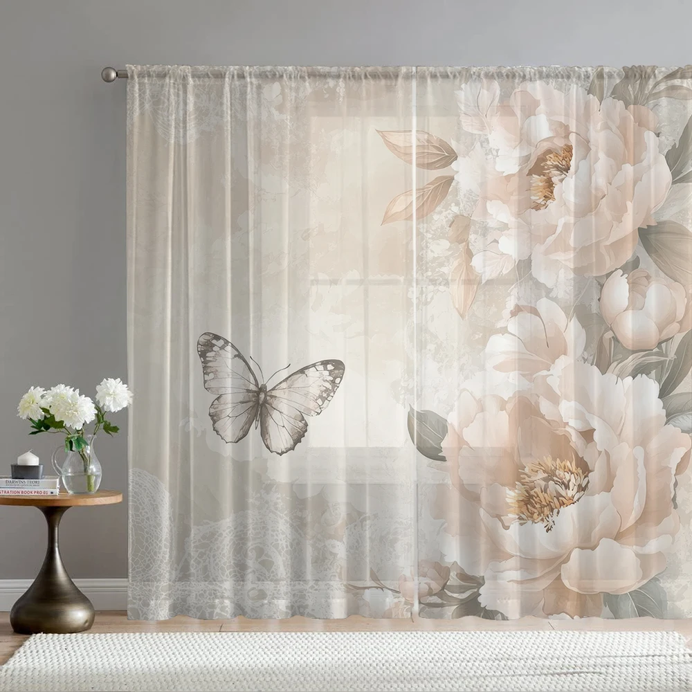 2Pcs Pink Peony And Butterfly Print Home Decoration Window Screens Suitable For Coffee Shops, Restaurants, Bedrooms
2Pcs Pink Peony And Butterfly Print Home Decoration Window Screens Suitable For Coffee Shops, Restaurants, Bedrooms