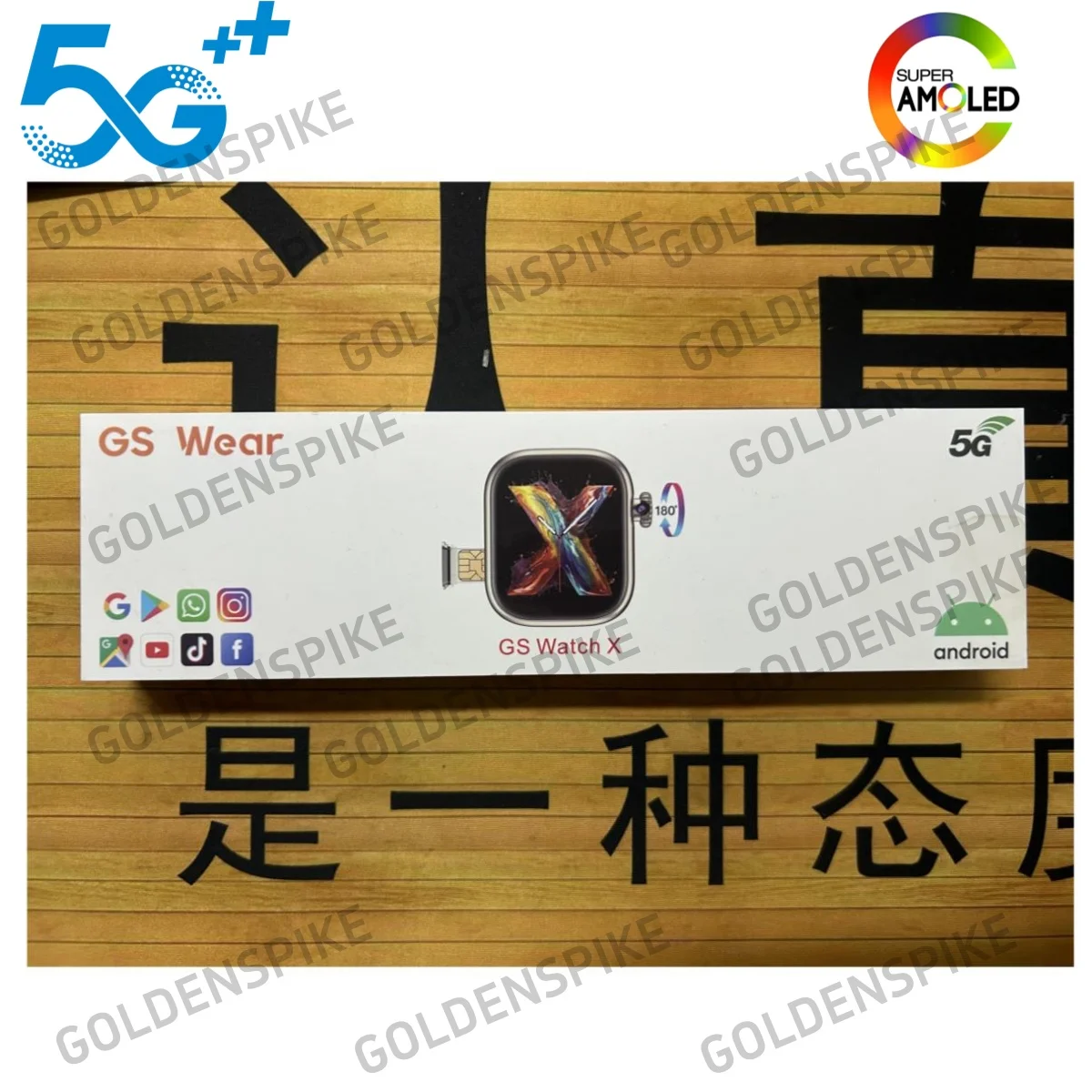 GS Watch X Smartwatch 2.2inch Amoled 5G LTE Smart Watch With 180° Rotary Camera GPS WIFI SIM Card Slot Health monitoring
GS Watch X Smartwatch 2.2inch Amoled 5G LTE Smart Watch With 180° Rotary Camera GPS WIFI SIM Card Slot Health monitoring