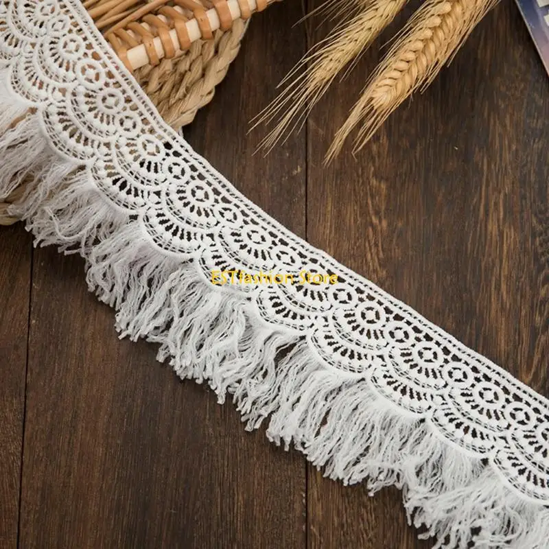 Y5GC Lace Trim Tassel DIYSewing Garment Accessories Bouquet Lace Ribbon Table Decor
Y5GC Lace Trim Tassel DIYSewing Garment Accessories Bouquet Lace Ribbon Table Decor