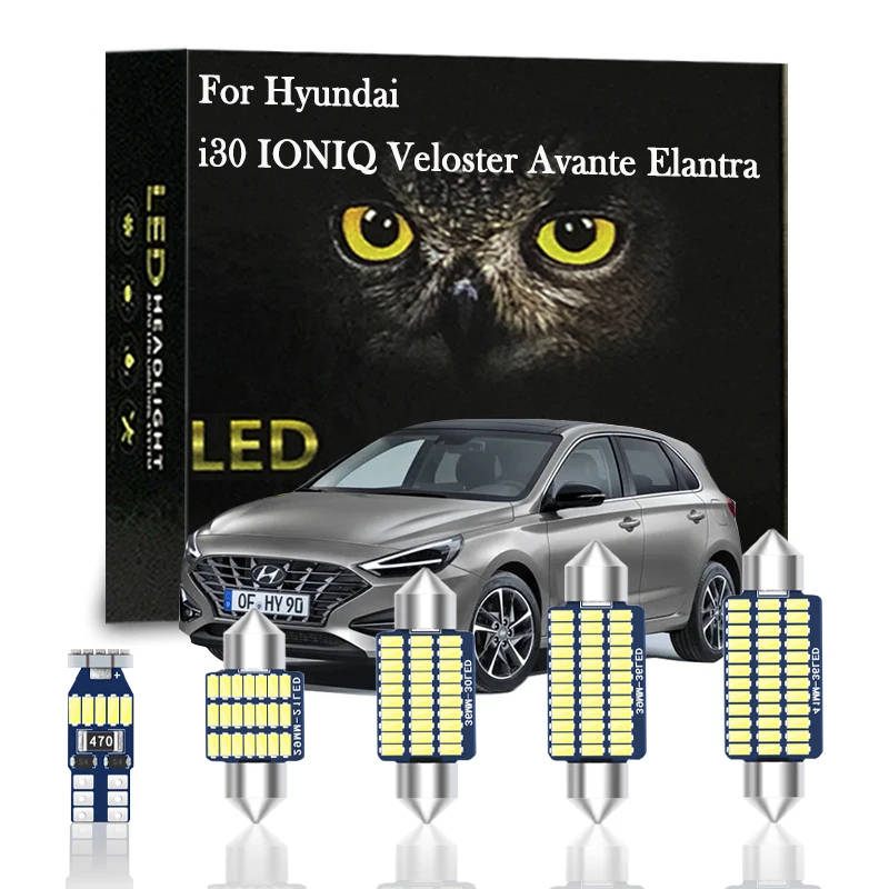 For Hyundai i30 IONIQ Veloster Avante Elantra 2013 2014 2015 2016 2017 2018 2019 2020 2021 Canbus Car LED Interior Light
For Hyundai i30 IONIQ Veloster Avante Elantra 2013 2014 2015 2016 2017 2018 2019 2020 2021 Canbus Car LED Interior Light