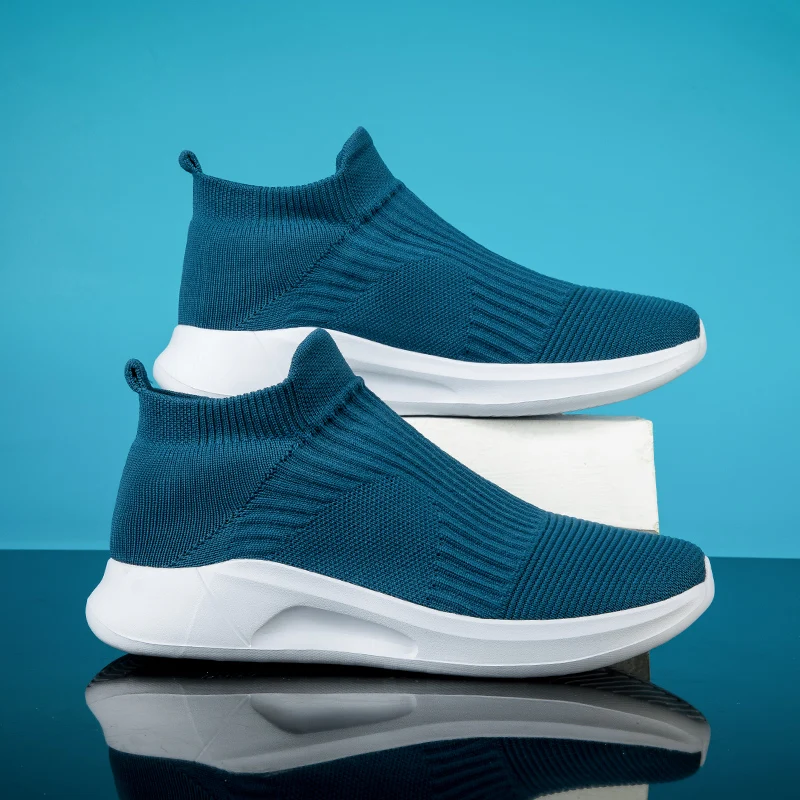 Hot Selling Lightweight Men's Blue Sneakers Size 35-45 Breathable Socks Shoes Men Trianers Couples Slip-on Casual Sneakers Men
Hot Selling Lightweight Men's Blue Sneakers Size 35-45 Breathable Socks Shoes Men Trianers Couples Slip-on Casual Sneakers Men