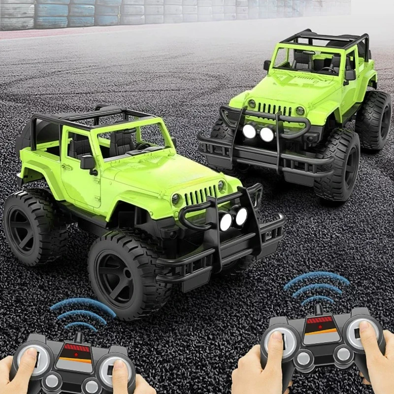 1/14 E369 New RC Remote Control Car Four-Wheel Drive Climbing Off-Road Wrangler Simulation Model Boys' Electric Toy Car
1/14 E369 New RC Remote Control Car Four-Wheel Drive Climbing Off-Road Wrangler Simulation Model Boys' Electric Toy Car
