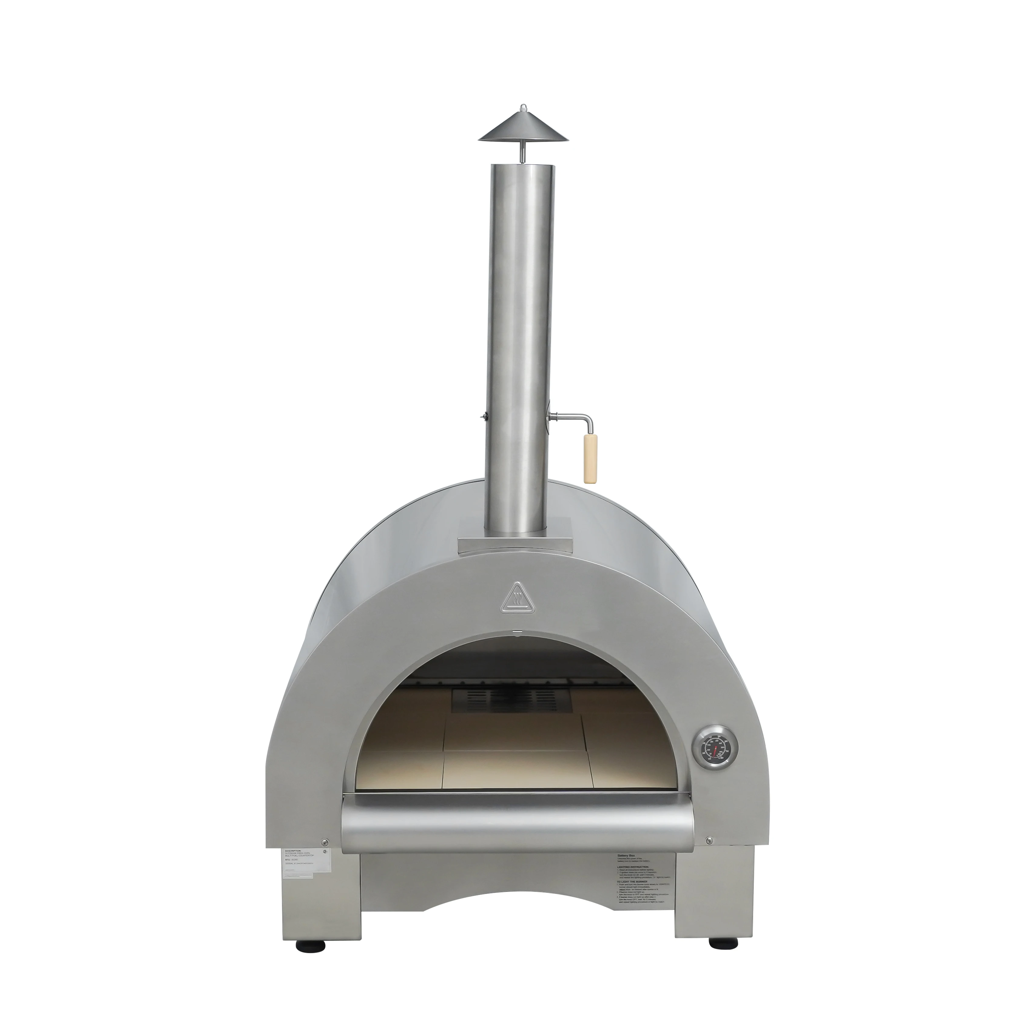 Dual-Purpose Pizza Oven Home & Commercial Use, Black Enamel Surface & Rust-Proof 430 Stainless Steel
Dual-Purpose Pizza Oven Home & Commercial Use, Black Enamel Surface & Rust-Proof 430 Stainless Steel