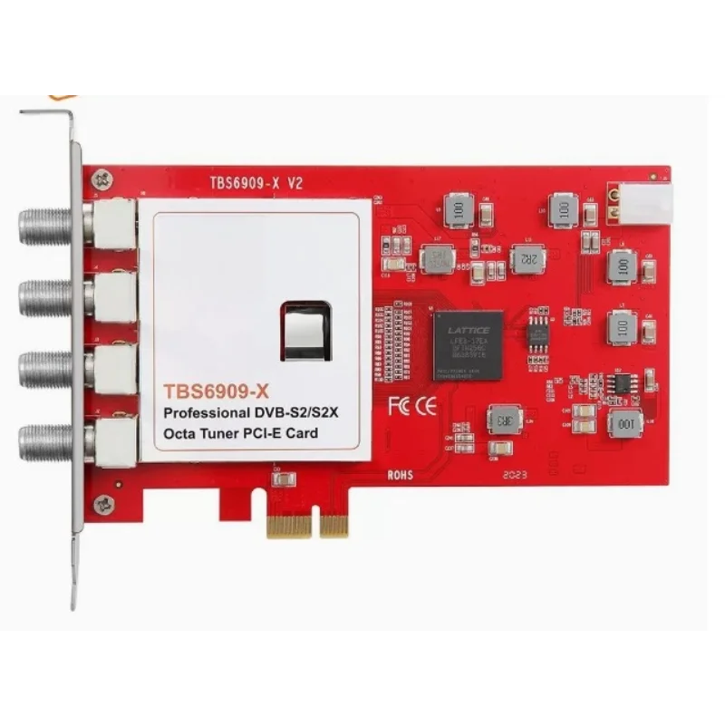 TBS6909-X V2 8-канальная плата приемника с частотным входом DVB-S/S2/S2X, совместимая с настройкой TVheadend
TBS6909-X V2 8-канальная плата приемника с частотным входом DVB-S/S2/S2X, совместимая с настройкой TVheadend