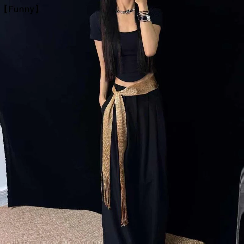 Fringe Tassel Fabric Scarf Long Flowy Solid Color Waist Sash Cape Belt Oriental Fashion Elegant Vacation Accessory〔Funny〕
Fringe Tassel Fabric Scarf Long Flowy Solid Color Waist Sash Cape Belt Oriental Fashion Elegant Vacation Accessory〔Funny〕