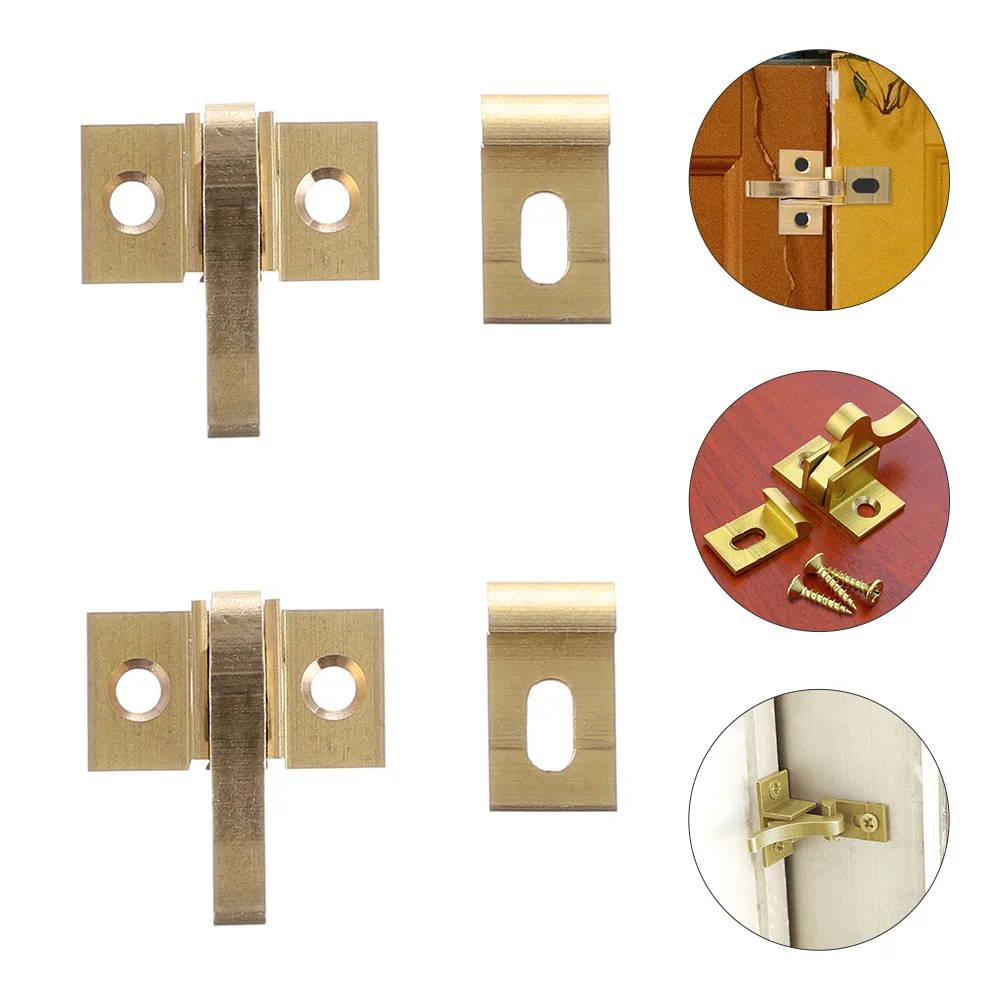 Brass Elbow Latches Retro Window Door Locks High Quality Smooth Cabinet Furniture Hardware Anti Theft Security
Brass Elbow Latches Retro Window Door Locks High Quality Smooth Cabinet Furniture Hardware Anti Theft Security