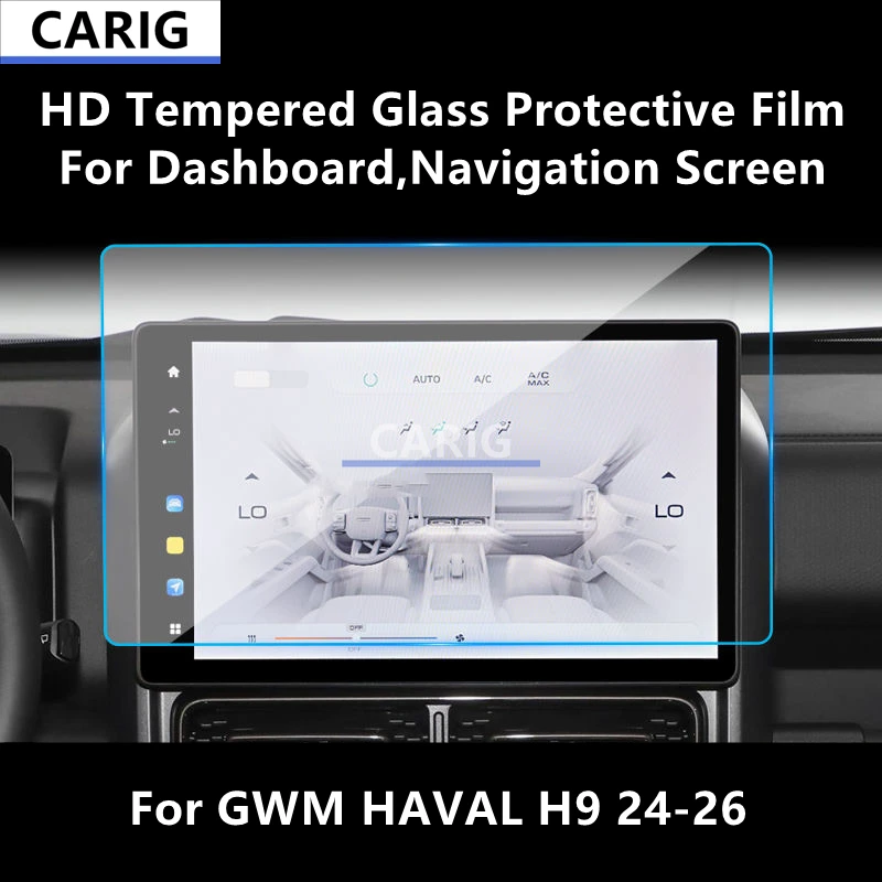 For GWM HAVAL H9 24-26 Dashboard,Navigation Screen HD Tempered Glass Protective Film Anti-scratch Accessorie Refit
For GWM HAVAL H9 24-26 Dashboard,Navigation Screen HD Tempered Glass Protective Film Anti-scratch Accessorie Refit