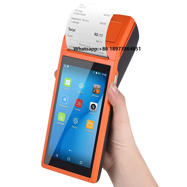 Hot Sell Handheld Mini 4G Android Pos System Terminal Machine Mobile POS With Thermal Printer for Shops
Hot Sell Handheld Mini 4G Android Pos System Terminal Machine Mobile POS With Thermal Printer for Shops