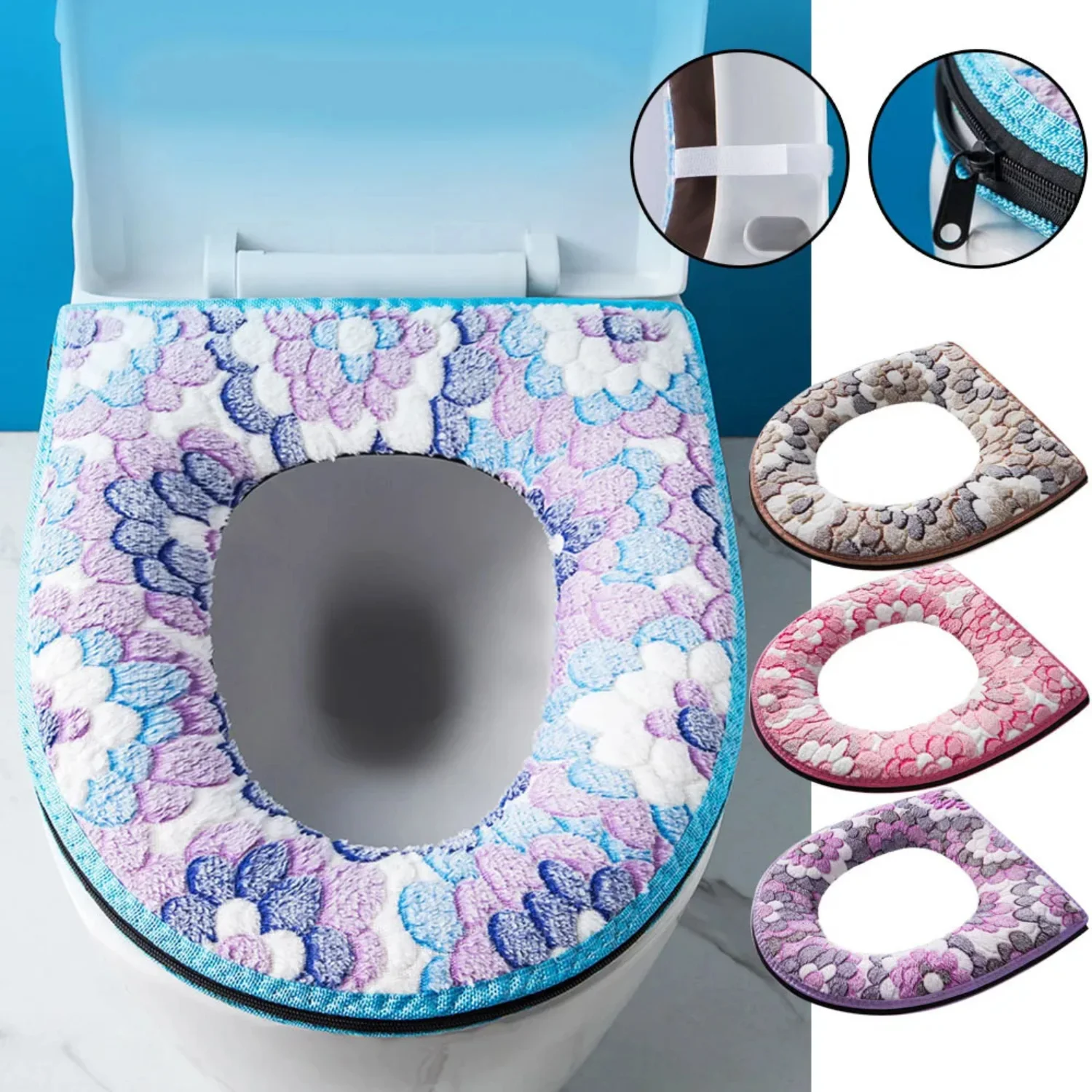 Toilet Seat Case Bathroom Bowl Case Lid Top Cover Pad Warm Soft Zipper Toilet Seat Cover Bathroom Accessories
Toilet Seat Case Bathroom Bowl Case Lid Top Cover Pad Warm Soft Zipper Toilet Seat Cover Bathroom Accessories