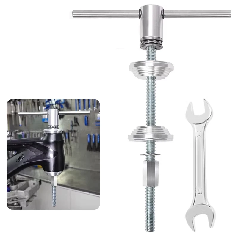 Bicycle Bottom Bracket Removal Tool Press-Fit Bottom Bracket Tool Flat Thrust Bearing CNC Aluminum Alloy Bicycle Tool
Bicycle Bottom Bracket Removal Tool Press-Fit Bottom Bracket Tool Flat Thrust Bearing CNC Aluminum Alloy Bicycle Tool