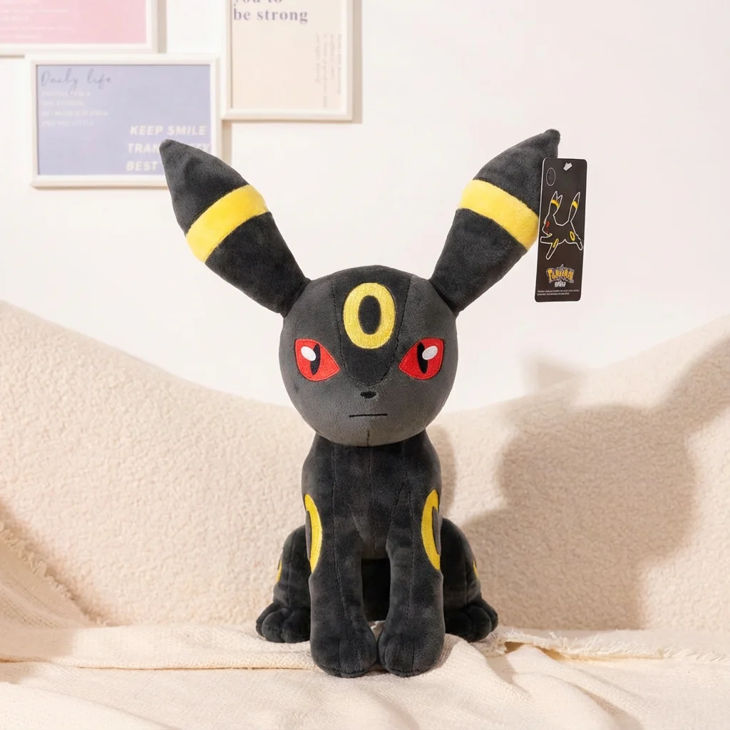 Pokemon Umbreon Plush Eevee Family Stuffed Doll Kawaii Anime Peripheral Toys Exquisite Birthday Gifts for Kids
Pokemon Umbreon Plush Eevee Family Stuffed Doll Kawaii Anime Peripheral Toys Exquisite Birthday Gifts for Kids