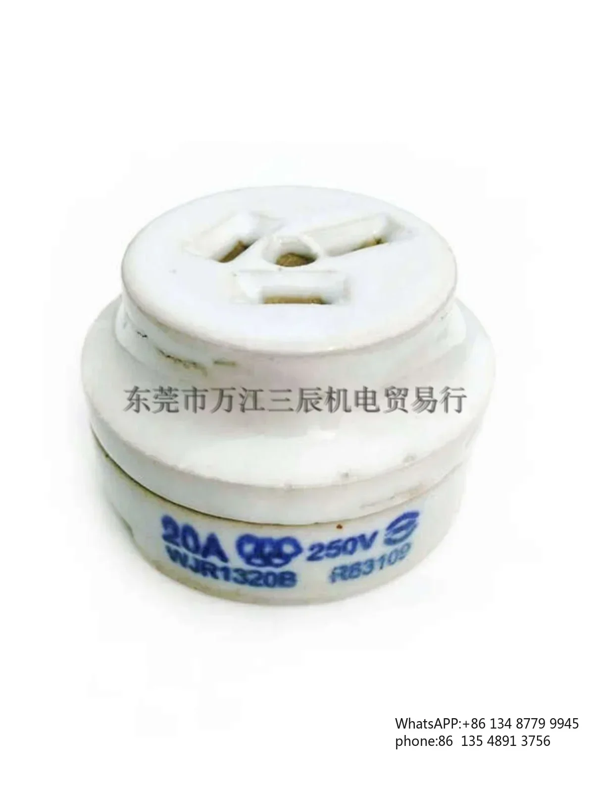 White pure ceramic brass surface socket WJR1320B
White pure ceramic brass surface socket WJR1320B