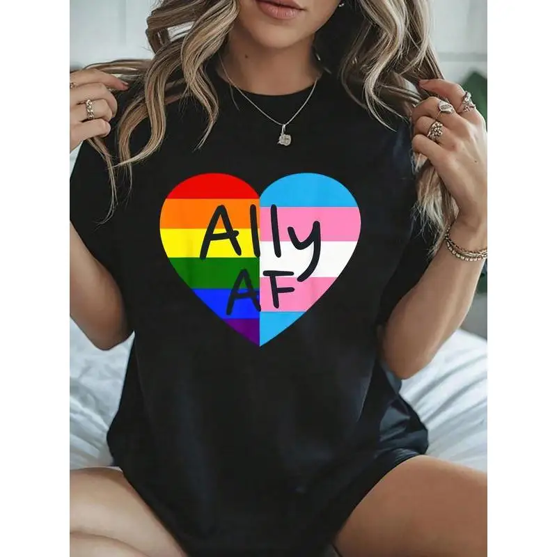 100% Cotton Ally AF LGBTQ Flag Gay Pride Equality Trans Lesbian Queer T-Shirt 
100% Cotton Ally AF LGBTQ Flag Gay Pride Equality Trans Lesbian Queer T-Shirt