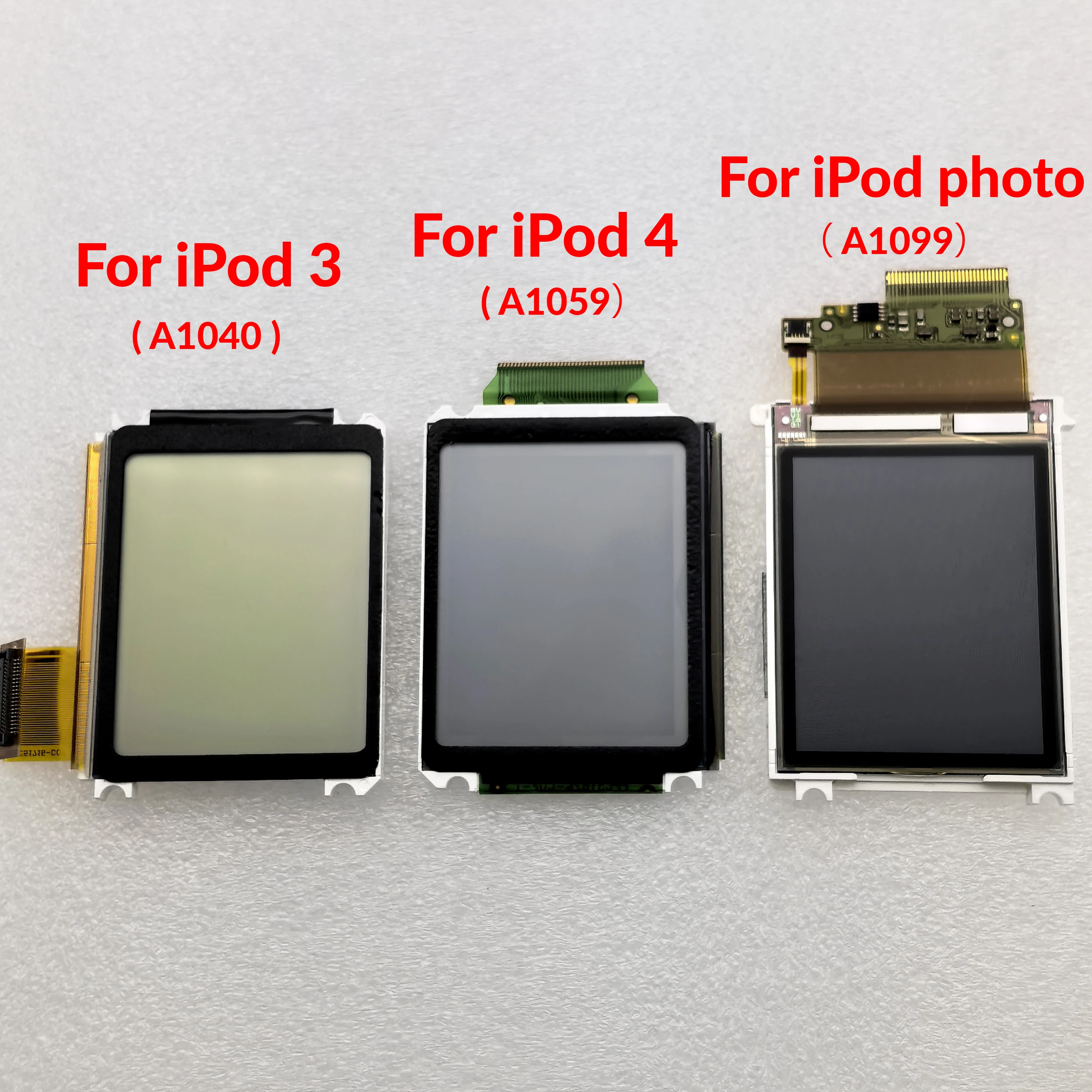 LCD Display Screen Replacement for iPod 3rd 4th Gen Color Photo Classic 10GB 20GB 30GB 40GB 60GB A1040 A1059 A1099 Repair Part
LCD Display Screen Replacement for iPod 3rd 4th Gen Color Photo Classic 10GB 20GB 30GB 40GB 60GB A1040 A1059 A1099 Repair Part
