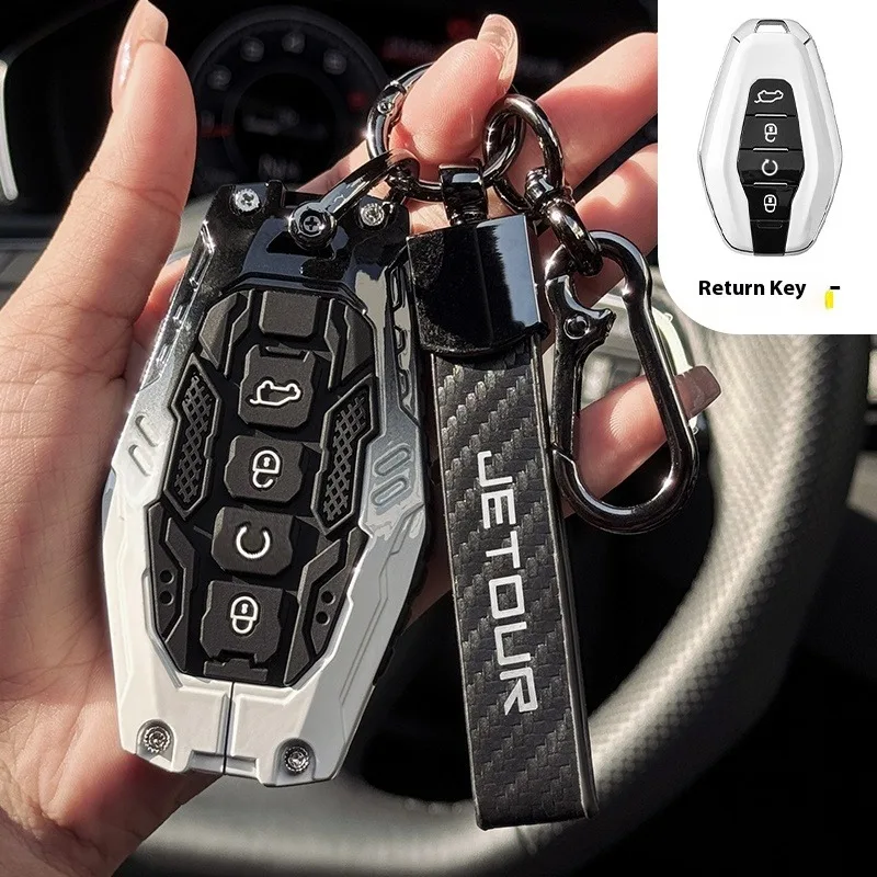 Zinc Alloy Key Protective Skin Set Case Cover for Chery Jetour X70 X90 X95 Plus 2020 2021 2022 Remote Holder Keychain Accessorie
Zinc Alloy Key Protective Skin Set Case Cover for Chery Jetour X70 X90 X95 Plus 2020 2021 2022 Remote Holder Keychain Accessorie