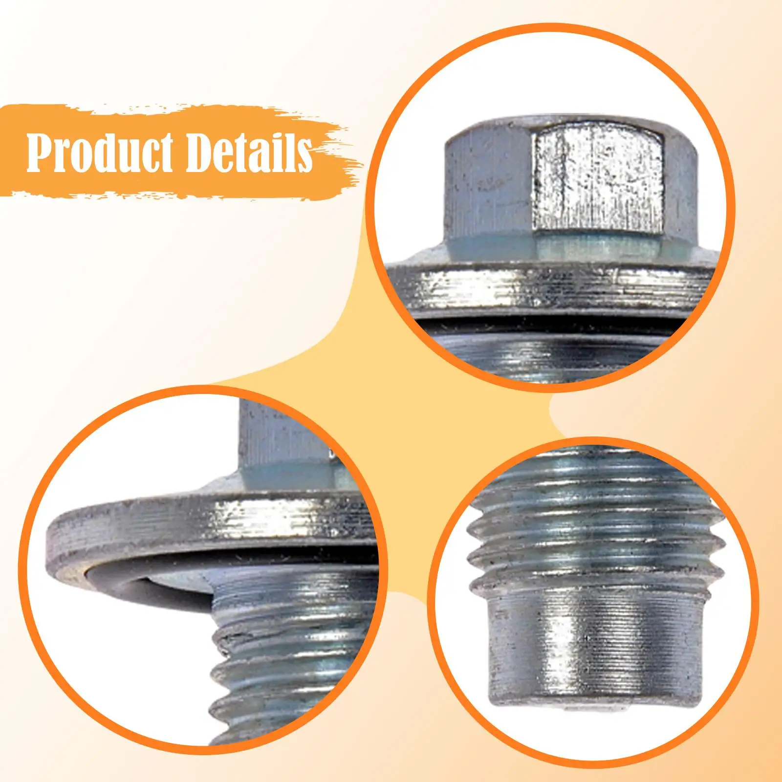 Engine Oil Pan Drain Plug High Performance Metal Auto Accessories for Chevy Trax 2015-2021
Engine Oil Pan Drain Plug High Performance Metal Auto Accessories for Chevy Trax 2015-2021