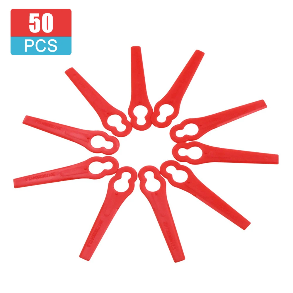 50 шт., пластиковые лезвия для триммера, пригодные для DKGT06, 20 В, литиевый, 1500 мАч, беспроводной триммер для травы для сельского хозяйства, износостойкий
50 шт., пластиковые лезвия для триммера, пригодные для DKGT06, 20 В, литиевый, 1500 мАч, беспроводной триммер для травы для сельского хозяйства, износостойкий