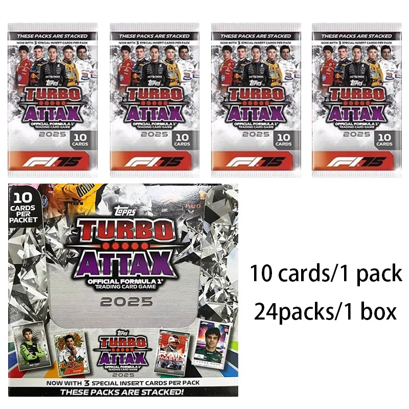 Topps 2025 Tubro Attax Formula 1 Ландо Норрис Оскар Пистири Майкл Шумахер Официальная коллекционная игровая коробка для карт Подарочная коллекция
Topps 2025 Tubro Attax Formula 1 Ландо Норрис Оскар Пистири Майкл Шумахер Официальная коллекционная игровая коробка для карт Подарочная коллекция