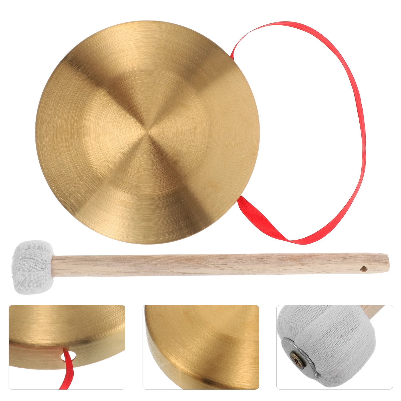 1set 1Set Mini Copper Gong 15Cm Handheld Percussion Instrument For Kids Alloy Chinese Decor Oriental Craft Meditation Bell With
1set 1Set Mini Copper Gong 15Cm Handheld Percussion Instrument For Kids Alloy Chinese Decor Oriental Craft Meditation Bell With
