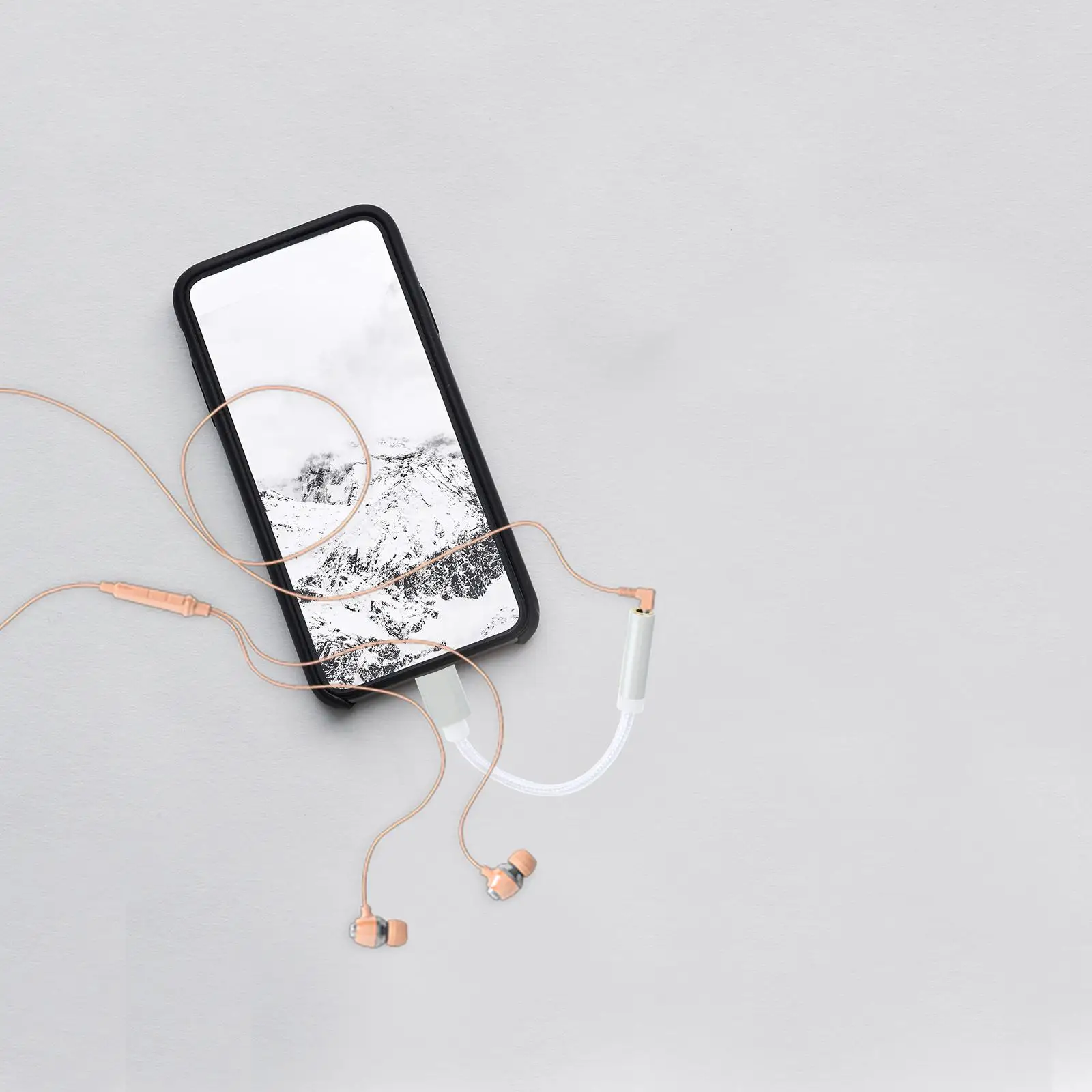 Audio Adapter Cable Headphone Jack to USB -C Earphone Converter Female Seat High-Strength Nylon Braided Wire Aluminum Alloy
Audio Adapter Cable Headphone Jack to USB -C Earphone Converter Female Seat High-Strength Nylon Braided Wire Aluminum Alloy