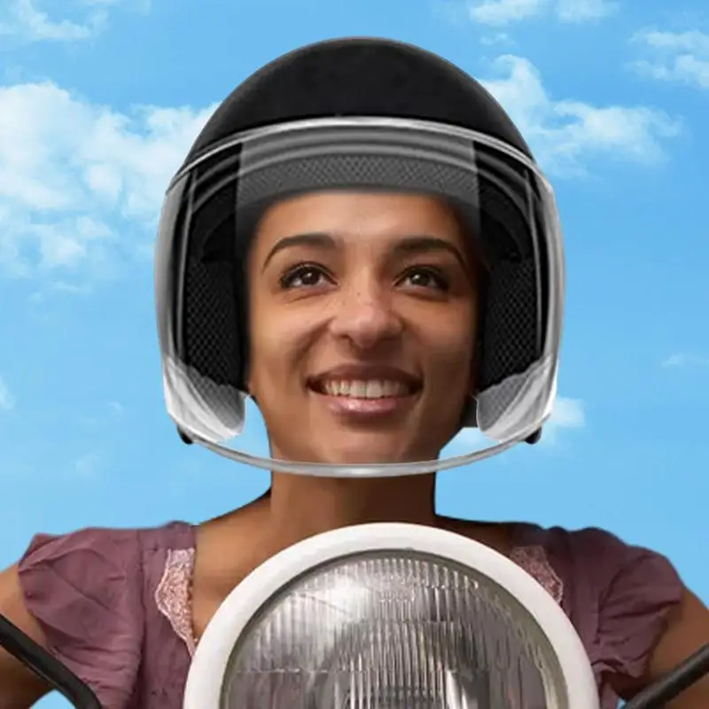 Electric Motorcycle Helmet Car Scooter Bike Men Woman Open Face Helmet Anti-UV Safety Hat Bicycle Helmets For Men Women
Electric Motorcycle Helmet Car Scooter Bike Men Woman Open Face Helmet Anti-UV Safety Hat Bicycle Helmets For Men Women