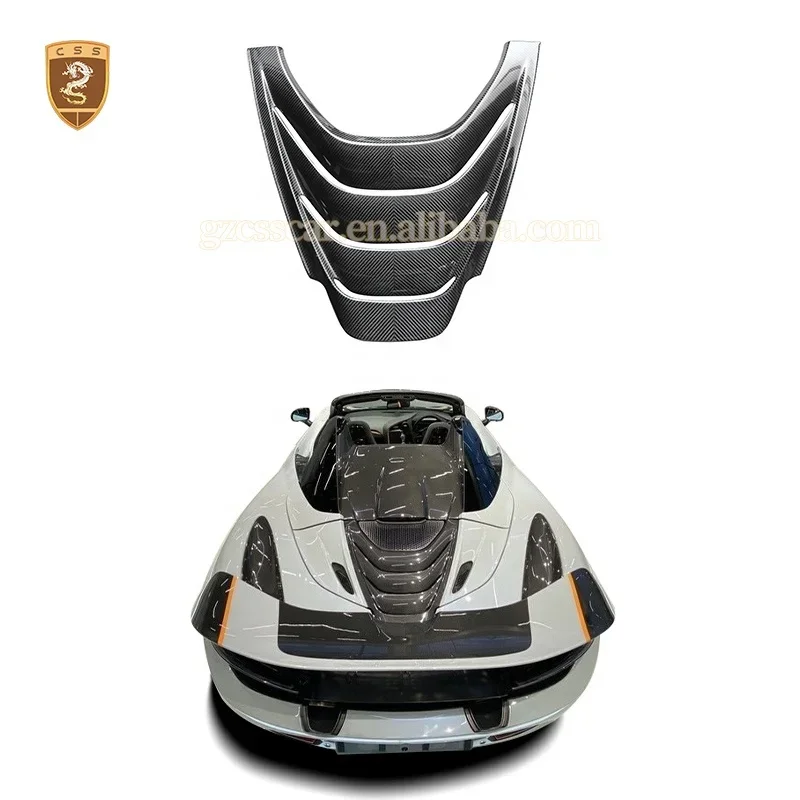 Wholesale OEM Style Dry Carbon Fiber Rear Engine Cover Panel For Mclaren 720S Spider Rear Truck Cover
Wholesale OEM Style Dry Carbon Fiber Rear Engine Cover Panel For Mclaren 720S Spider Rear Truck Cover