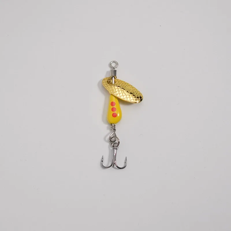 New Metal Spinner Spoon Fishing Lure Micro Rotating Sequins Bait Single Hook and Triple Hook Sequins Spoon Fishing Lures Tackles
New Metal Spinner Spoon Fishing Lure Micro Rotating Sequins Bait Single Hook and Triple Hook Sequins Spoon Fishing Lures Tackles