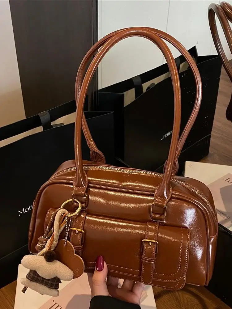 Vintage Large Capaci Women's Bag 2025 New Commuter Versatile oulder Armpit Handheld Boston Bag Urban mat Sle Nyl...
Vintage Large Capaci Women's Bag 2025 New Commuter Versatile oulder Armpit Handheld Boston Bag Urban mat Sle Nyl...