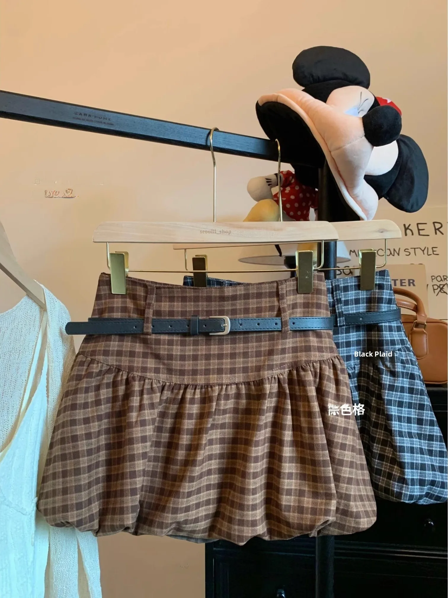 High Waist Plaid Vintage All-Match Women's Skirt Spring Autumn Season Floral Print Slimming Design Casual Wear
High Waist Plaid Vintage All-Match Women's Skirt Spring Autumn Season Floral Print Slimming Design Casual Wear