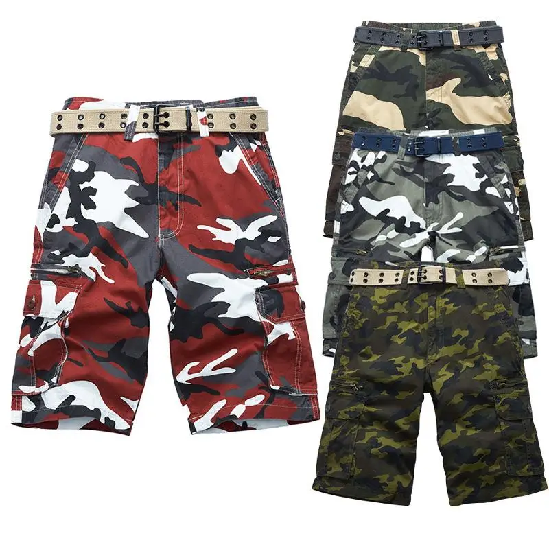 Men's Mid-Length Workwear Shorts Casual Straight Leg Cotton Pants with Pockets Mid-Waist Zipper Fly Neutral Style
Men's Mid-Length Workwear Shorts Casual Straight Leg Cotton Pants with Pockets Mid-Waist Zipper Fly Neutral Style