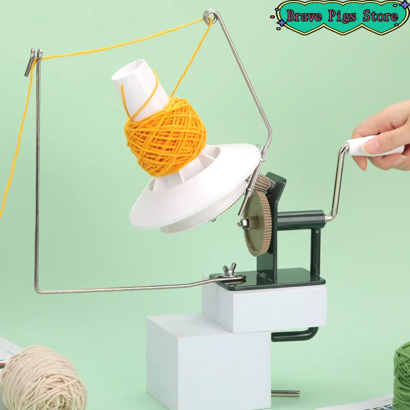 Hand Operated Yarn Winder Fiber Wool String Ball Thread Winder Machine For DIY Sewing Crocheting Making Craft Tools
Hand Operated Yarn Winder Fiber Wool String Ball Thread Winder Machine For DIY Sewing Crocheting Making Craft Tools