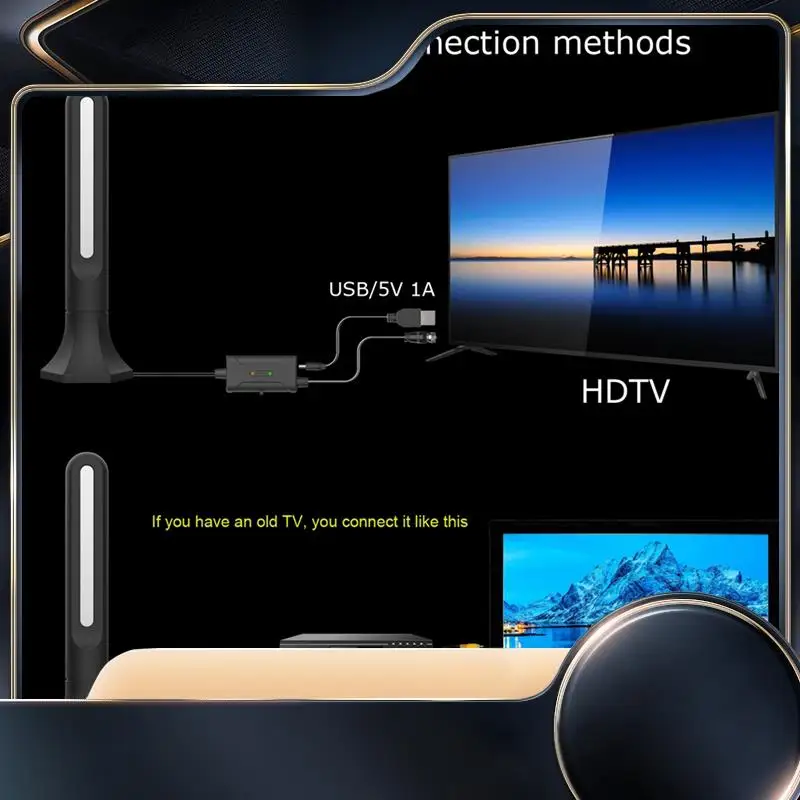 TV Antenna 4K1080p Indoor Digital HD Upgraded Full 360° Signal Reception Digital Antenna For Local Channels-N34R
TV Antenna 4K1080p Indoor Digital HD Upgraded Full 360° Signal Reception Digital Antenna For Local Channels-N34R