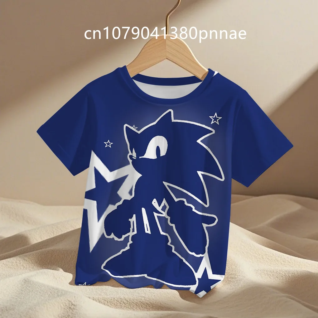 Fashion Kids Clothing Boys Clothes Wear Baby Girls T-Shirt Tees Summer Streetwear Tops 3D Anime Sonic Cartoon Pattern Print Teen 
Fashion Kids Clothing Boys Clothes Wear Baby Girls T-Shirt Tees Summer Streetwear Tops 3D Anime Sonic Cartoon Pattern Print Teen