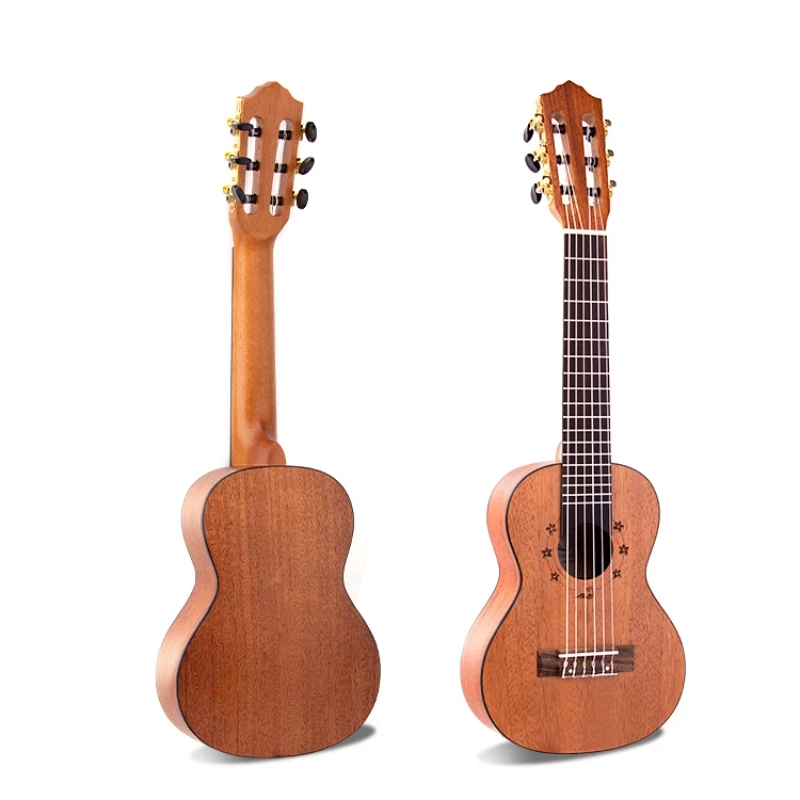 Professional Guitalele 28" electric guitalele With Mahogany TOP /Body, 28 inch ,6 nylon strings guitar
Professional Guitalele 28" electric guitalele With Mahogany TOP /Body, 28 inch ,6 nylon strings guitar
