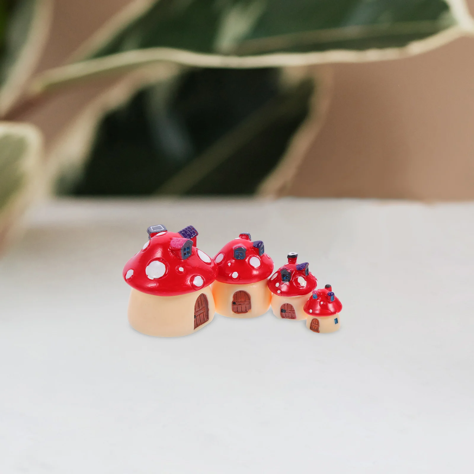4 Pcs Resin Mushroom House Ornaments Durable Miniature Garden Decor Craft Miniatures Long Term Use Plant Accessories
4 Pcs Resin Mushroom House Ornaments Durable Miniature Garden Decor Craft Miniatures Long Term Use Plant Accessories