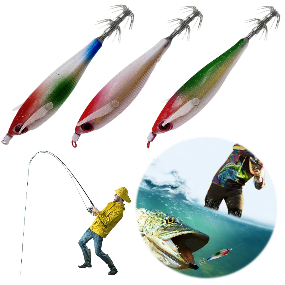 Luminous Fishing Lure Horizontal Jigging Baits Wood Shrimp Cuttlefish Hard Bait for Cuttlefish Sea Fishing
Luminous Fishing Lure Horizontal Jigging Baits Wood Shrimp Cuttlefish Hard Bait for Cuttlefish Sea Fishing