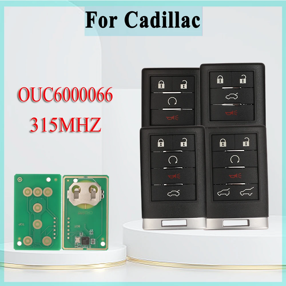 jingyuqin For Cadillac Escalade EXT ESV 2007-2014 fccid:OUC6000066 315MHZ 4,5,6Buttons Remote Smart Car Key
jingyuqin For Cadillac Escalade EXT ESV 2007-2014 fccid:OUC6000066 315MHZ 4,5,6Buttons Remote Smart Car Key