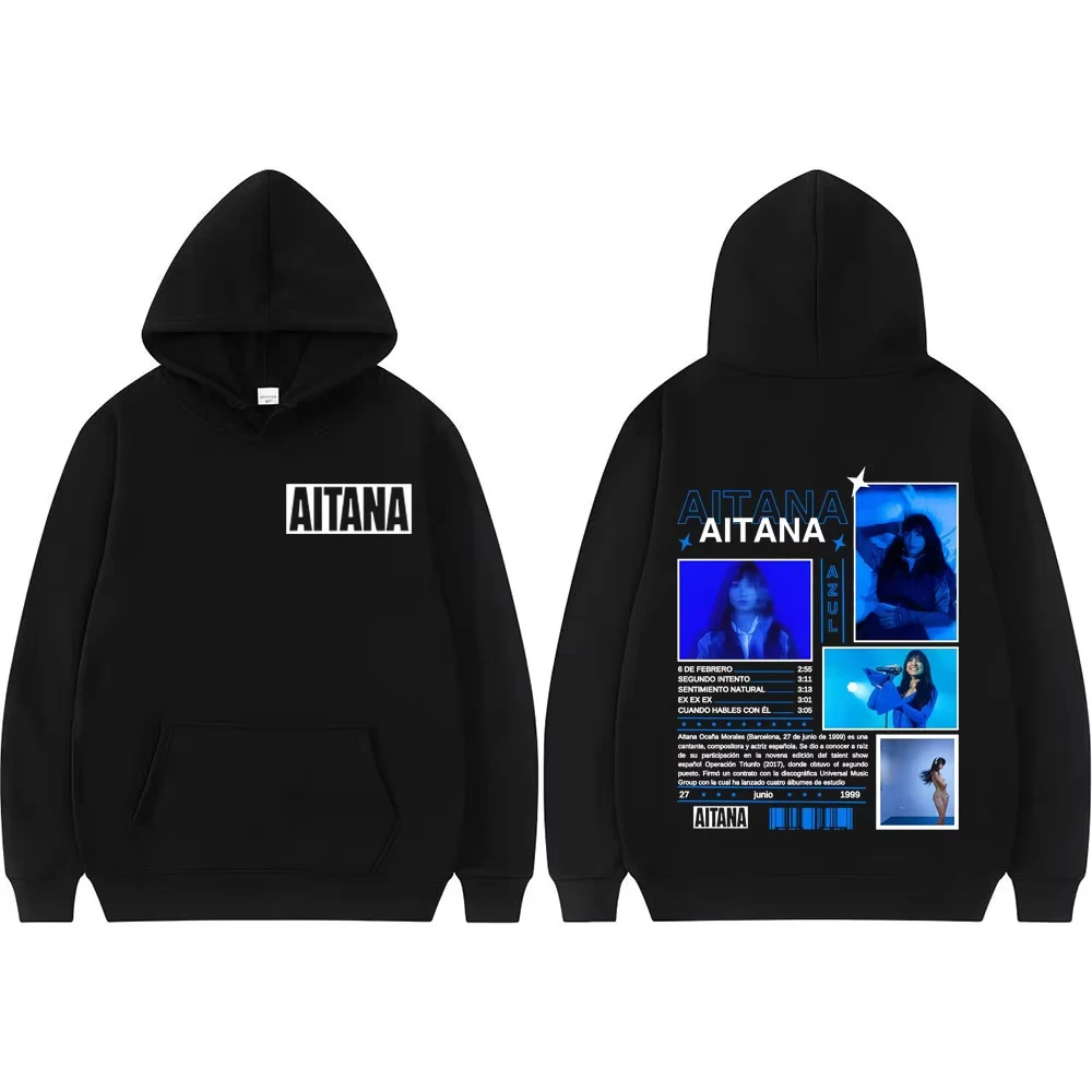 Худи с графическим принтом Aitana Azul Album Tour для мужчин и женщин, хит продаж, винтажные классические свободные толстовки оверсайз с длинными рукавами
Худи с графическим принтом Aitana Azul Album Tour для мужчин и женщин, хит продаж, винтажные классические свободные толстовки оверсайз с длинными рукавами