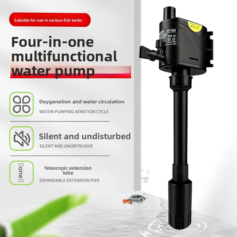 YJQ fish tank pump filter three-in-one oxygenated pumping pump small water purification circulating pump oxygen generator
YJQ fish tank pump filter three-in-one oxygenated pumping pump small water purification circulating pump oxygen generator