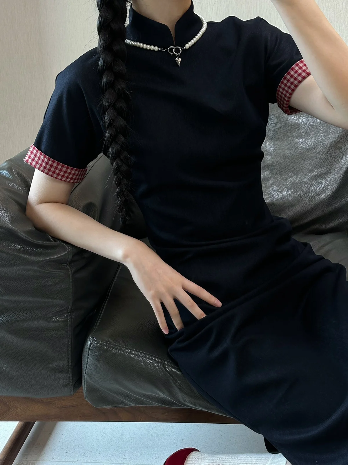 Xu Zhi Xing Red Plaid ort Sve Drapey для похудения, против морщин, длинное платье, винтажная одежда на каждый день, смесь полиэстера
Xu Zhi Xing Red Plaid ort Sve Drapey для похудения, против морщин, длинное платье, винтажная одежда на каждый день, смесь полиэстера
