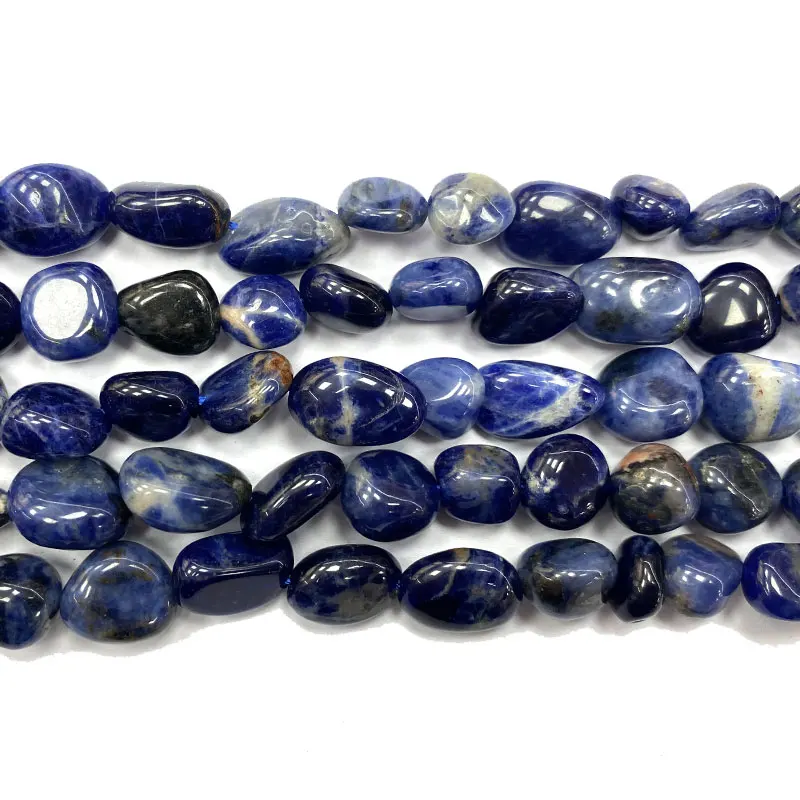 YWROLE 8-10MM Natural Irregular Stone Beads Blue Sodalite for Jewelry Making Diy Women Bracelet Necklace Earrings Charms 15''
YWROLE 8-10MM Natural Irregular Stone Beads Blue Sodalite for Jewelry Making Diy Women Bracelet Necklace Earrings Charms 15''