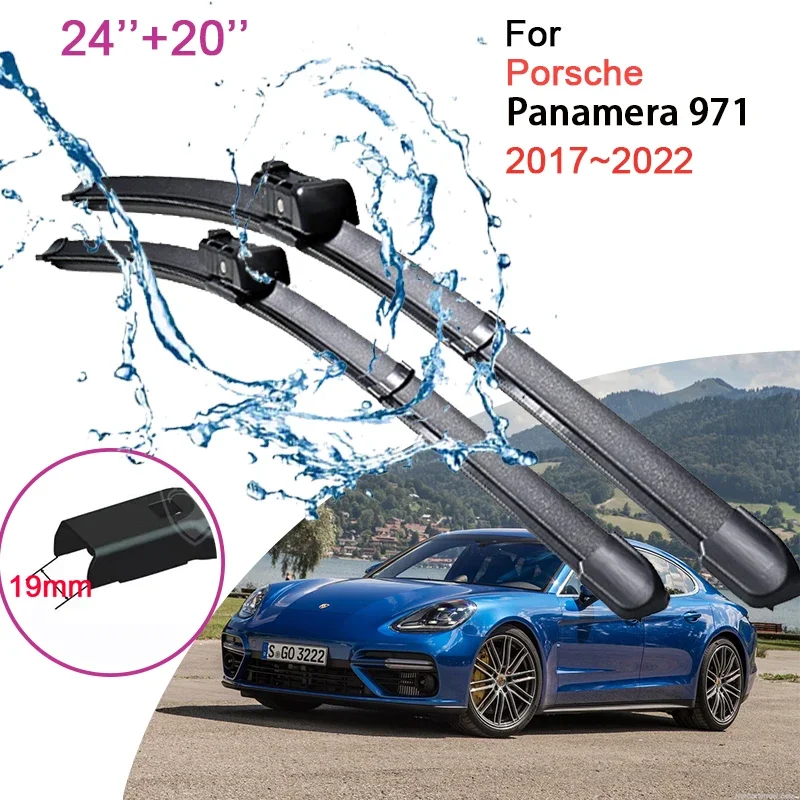 Car Front Windshield Window Wiper Blades for Porsche Panamera 971 Chassis G2 2017~2022 2020 2021 Frameless Rubber Accessories
Car Front Windshield Window Wiper Blades for Porsche Panamera 971 Chassis G2 2017~2022 2020 2021 Frameless Rubber Accessories